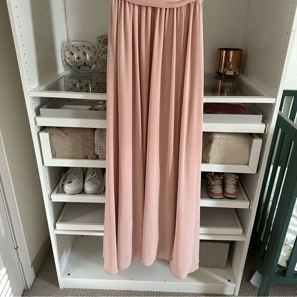 Lulu's Blush Pink Maxi Dress - Picture 16 of 16